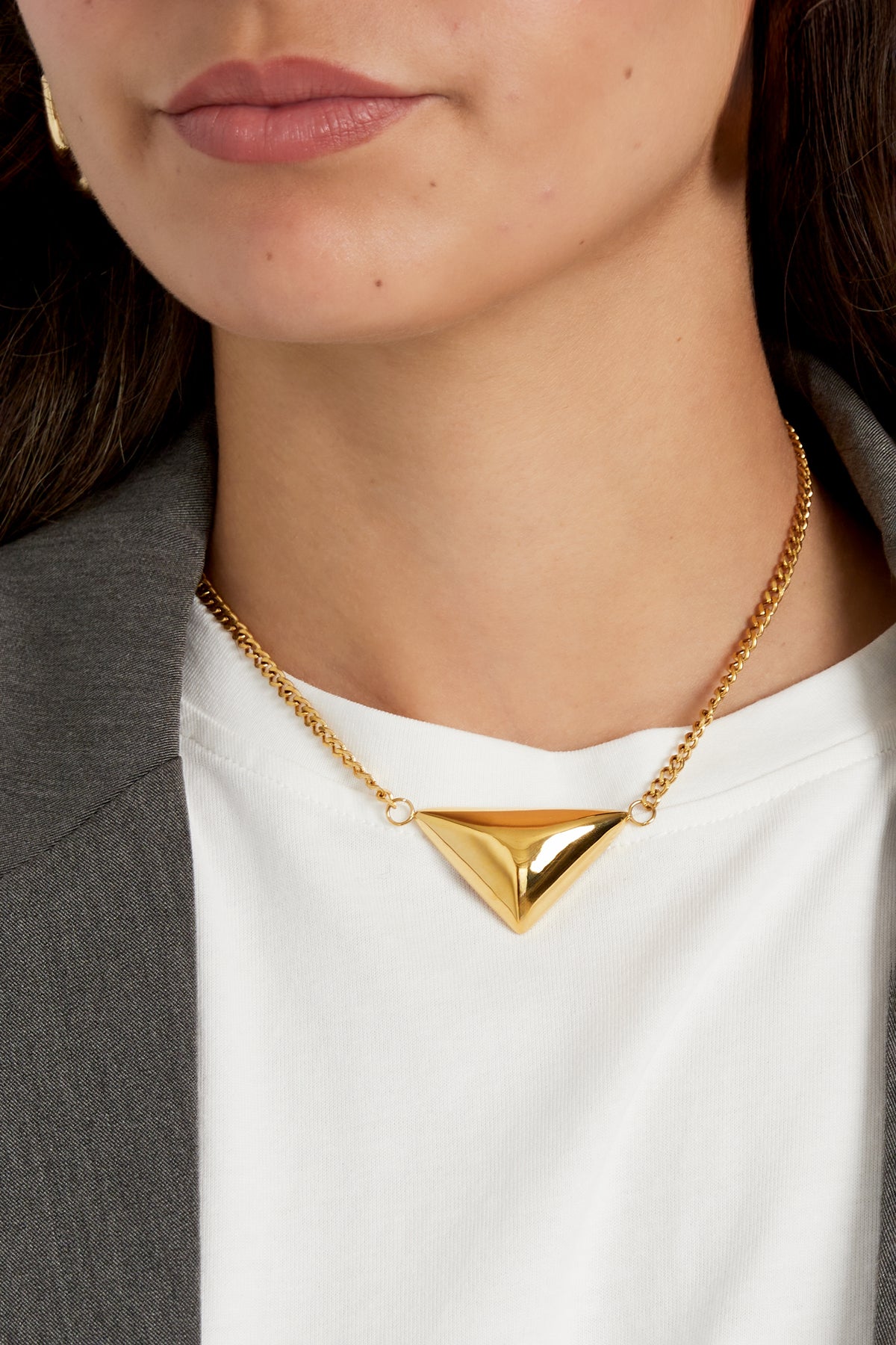 Catena Luxe Triangle Love - oro