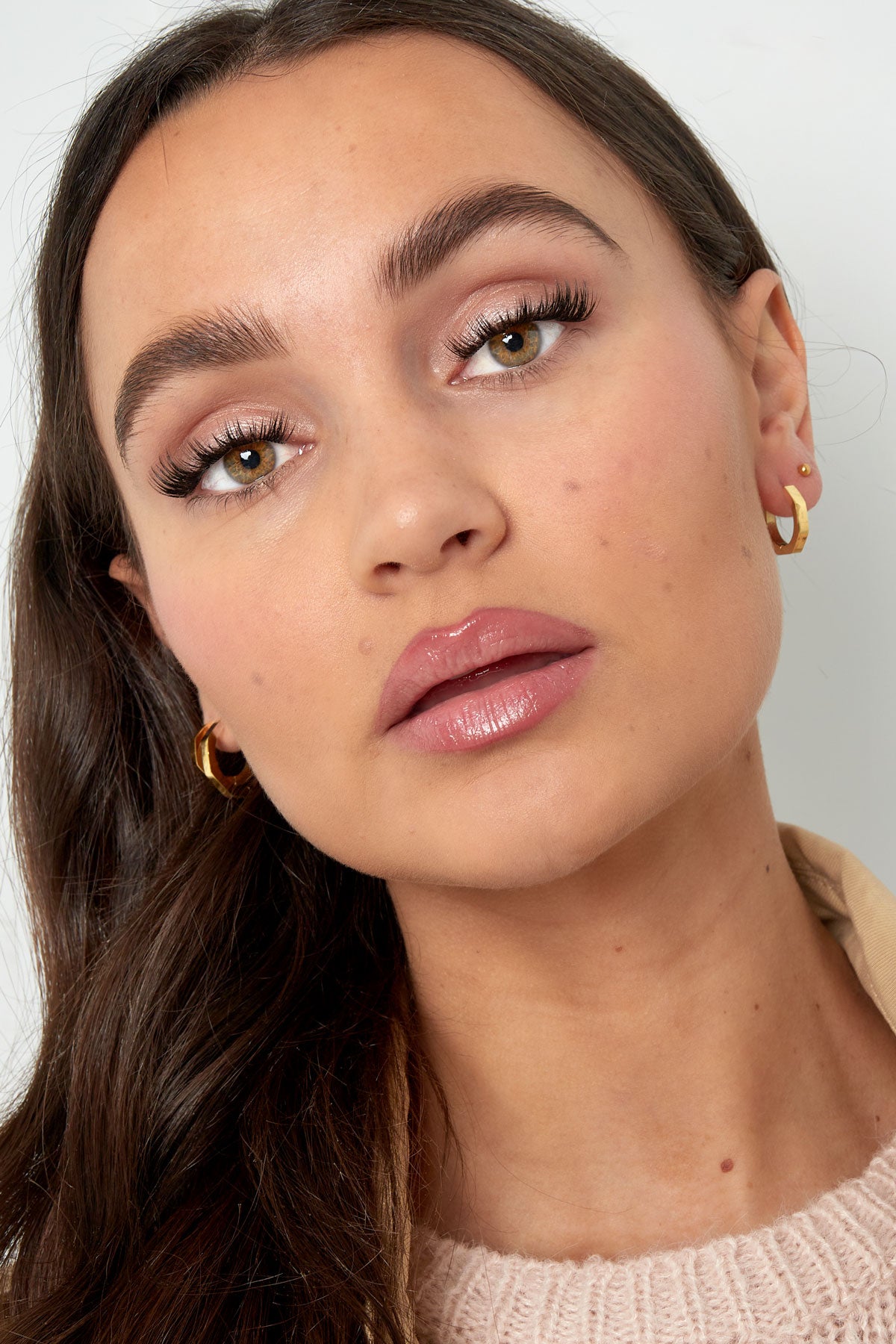 Orecchini Luxe Classic Round - Oro