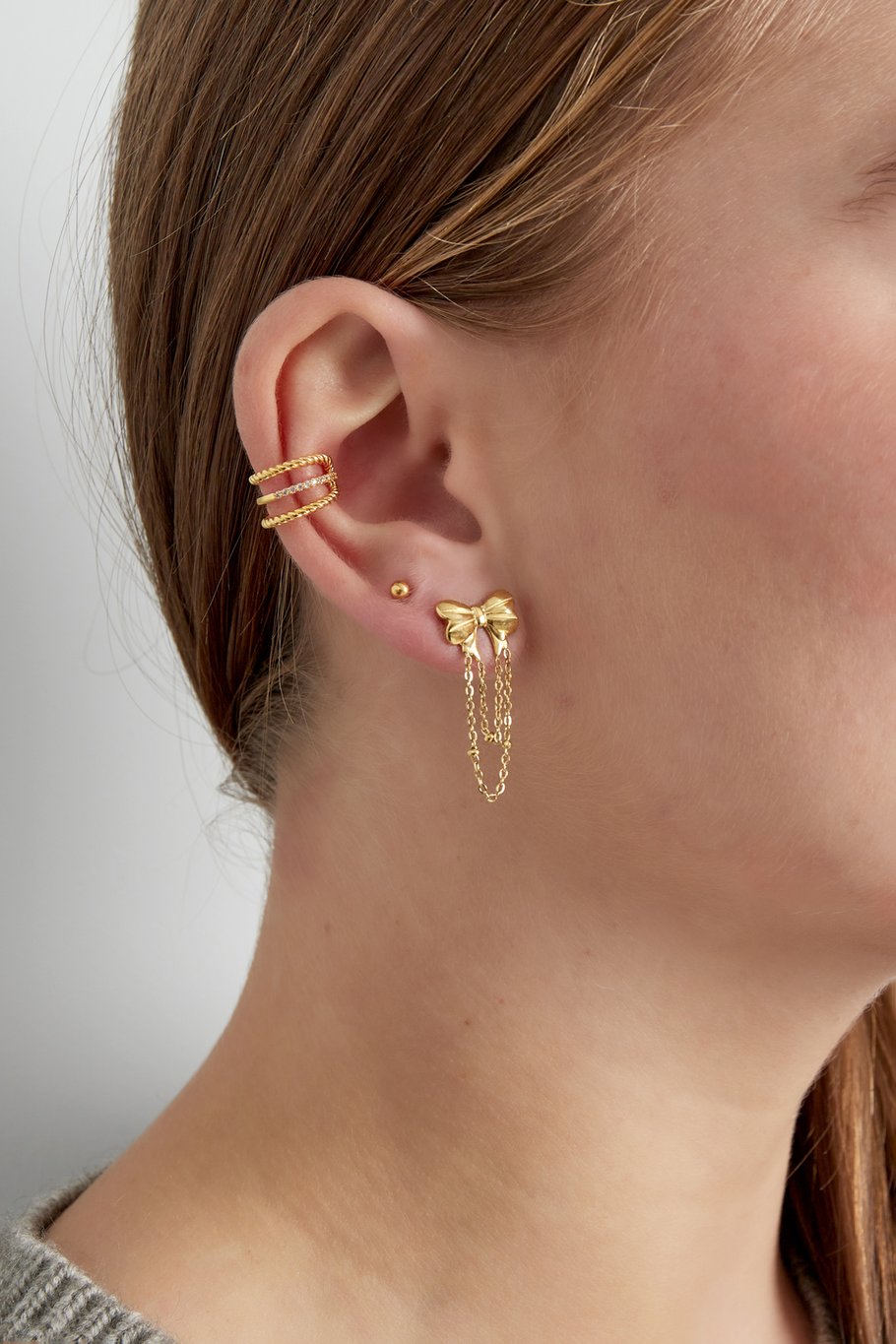 Earcuff a tre strati