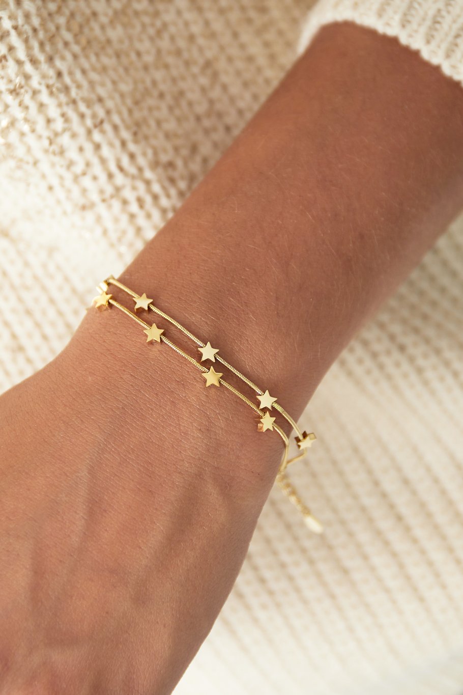 Narukvica Luxe Catch the Stars - silver