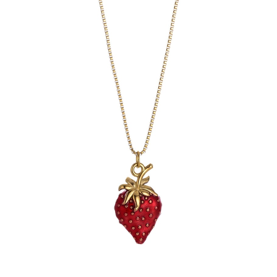 Lančić Luxe Golden Strawberry