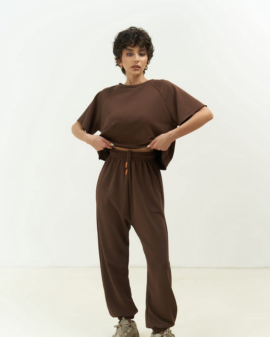 Set Short Maxi Vero Coffee Crop
