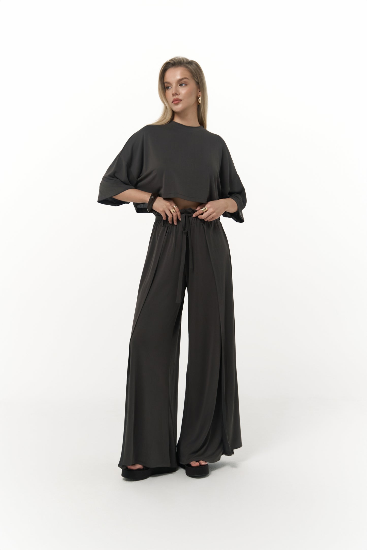 Komplet Maxi Nell Crop - anthracite
