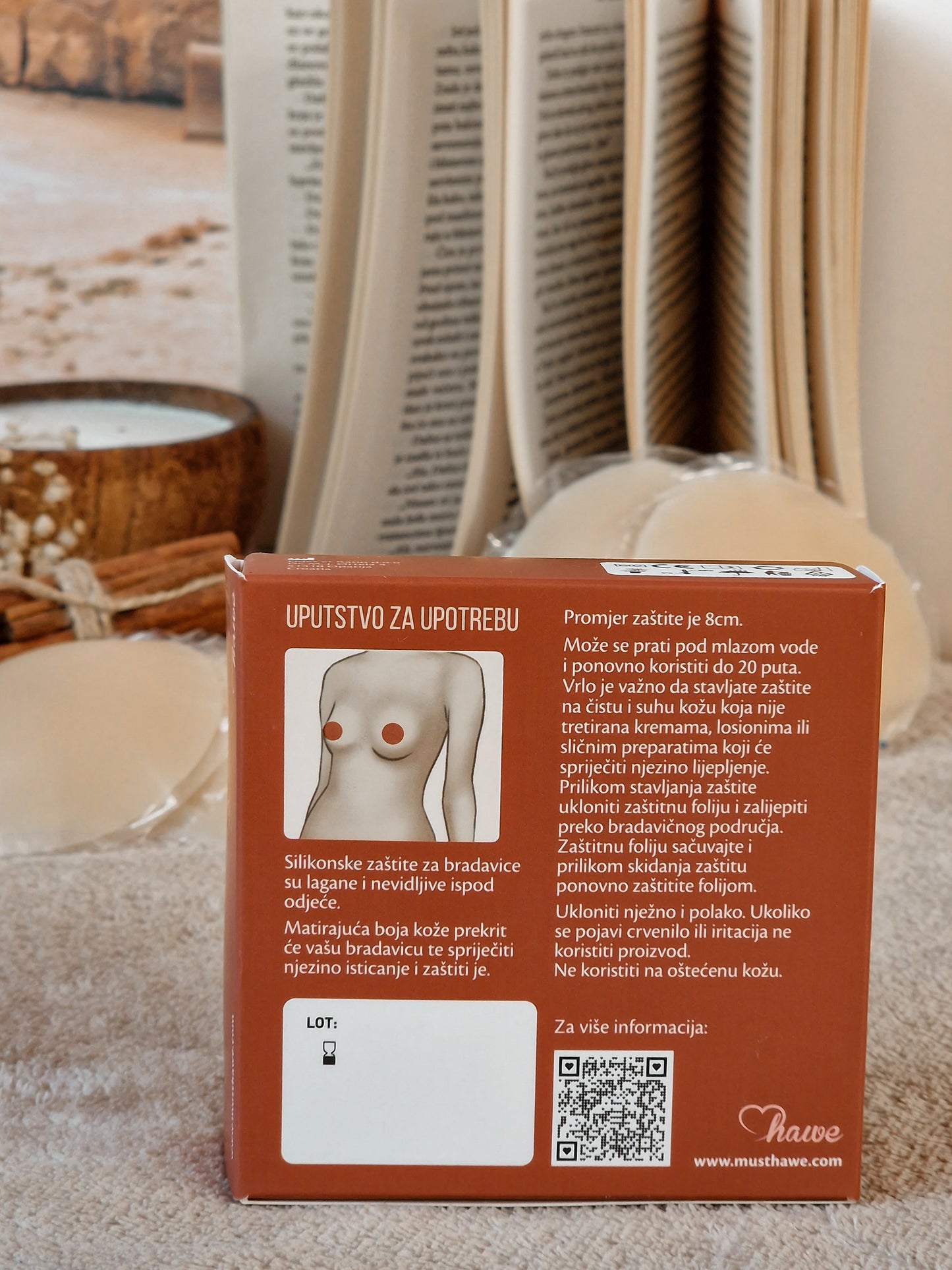 Zaštita za bradavicu - silikon 8cm