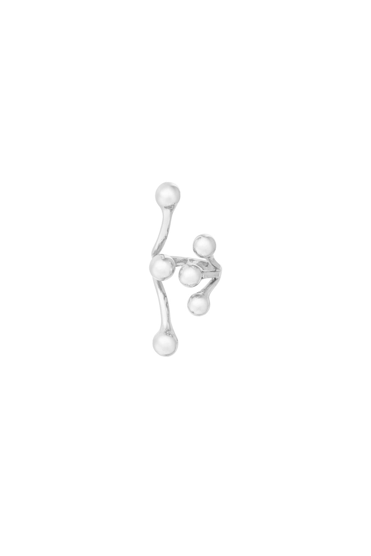 Prsten Luxe Dotty Glam - silver