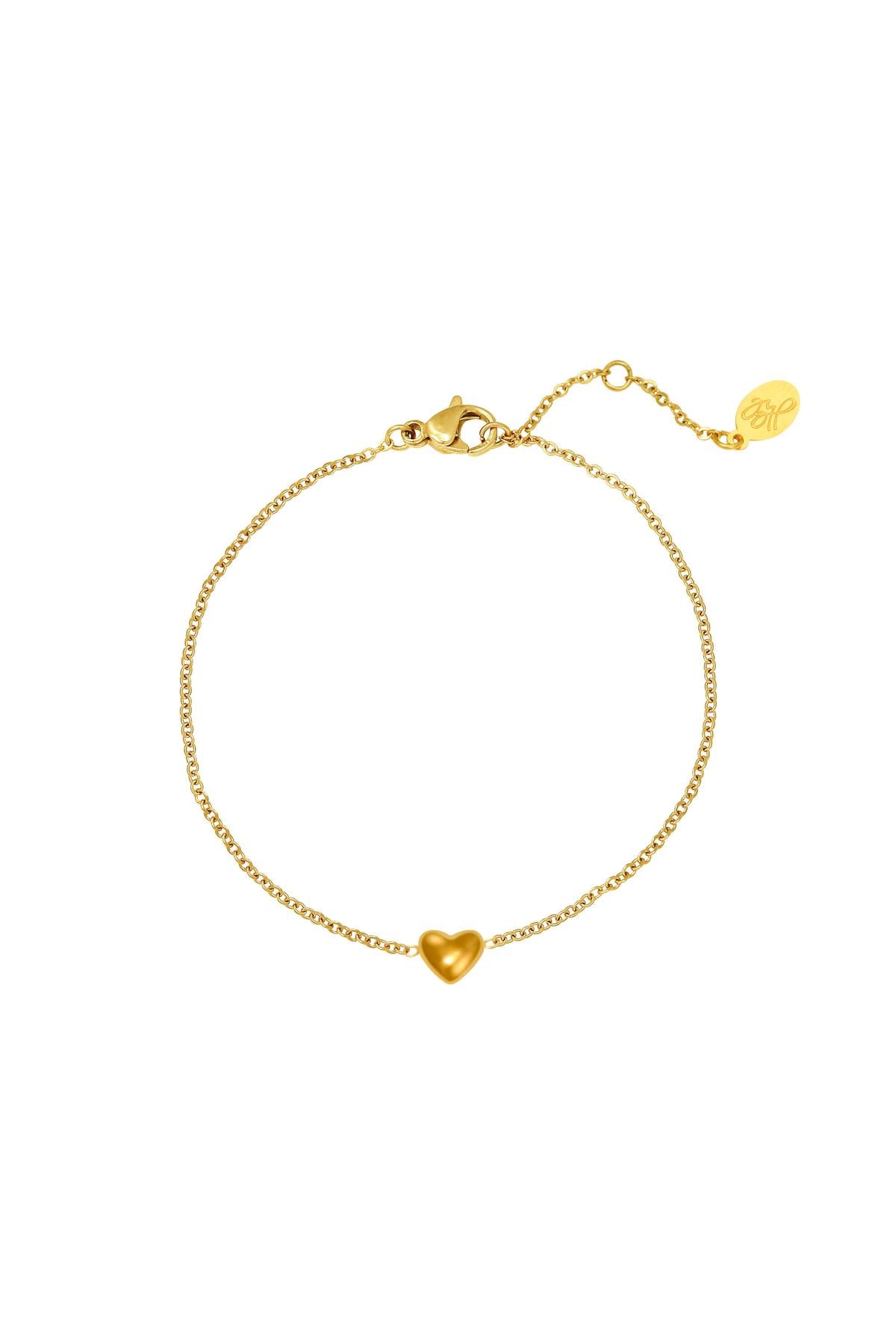 Narukvica Luxe Always in my Heart - gold