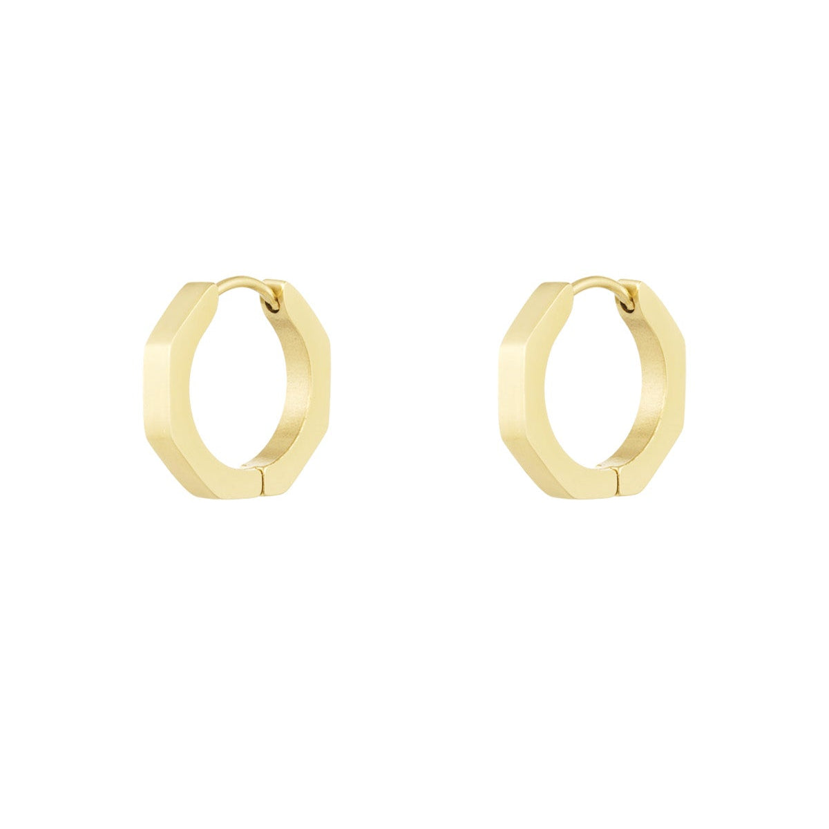 Orecchini Luxe Classic Round - Oro