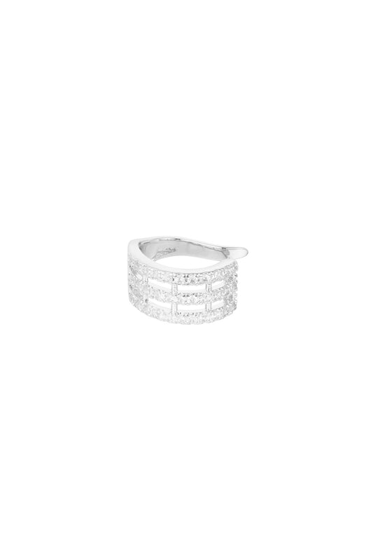 Earcuff Dazzle - silver