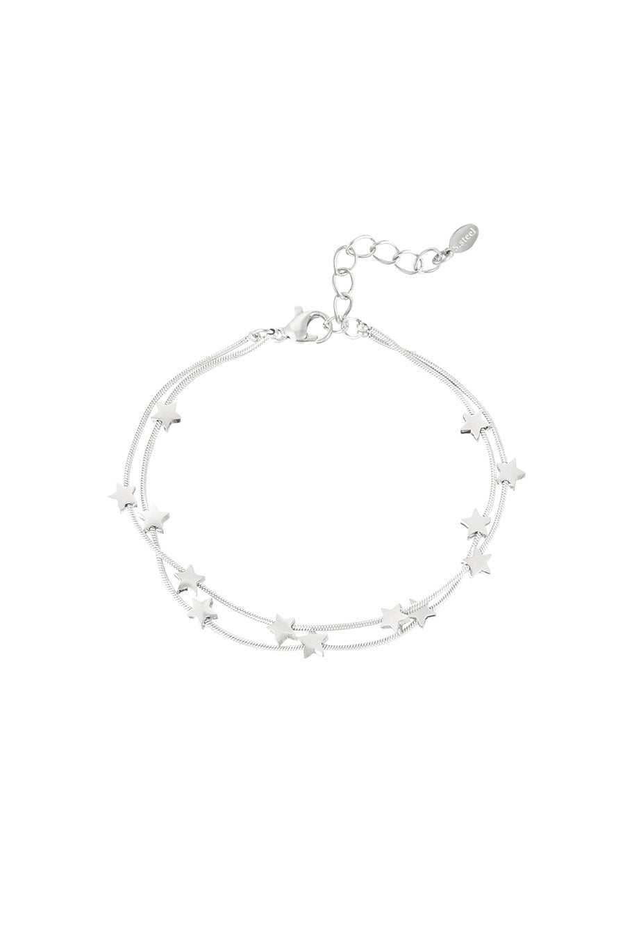 Narukvica Luxe Catch the Stars - silver