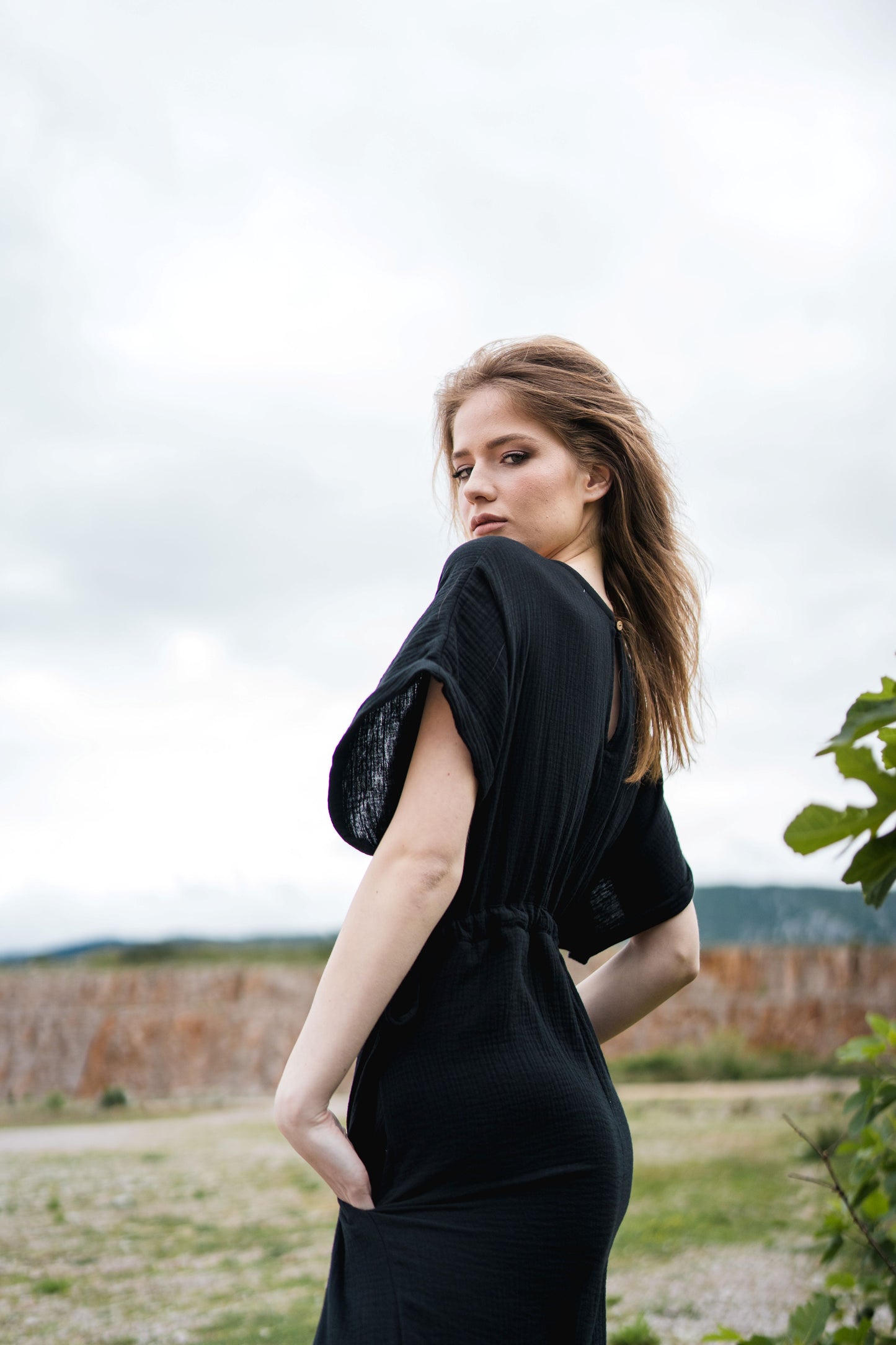 Ease In Jumpsuit - black