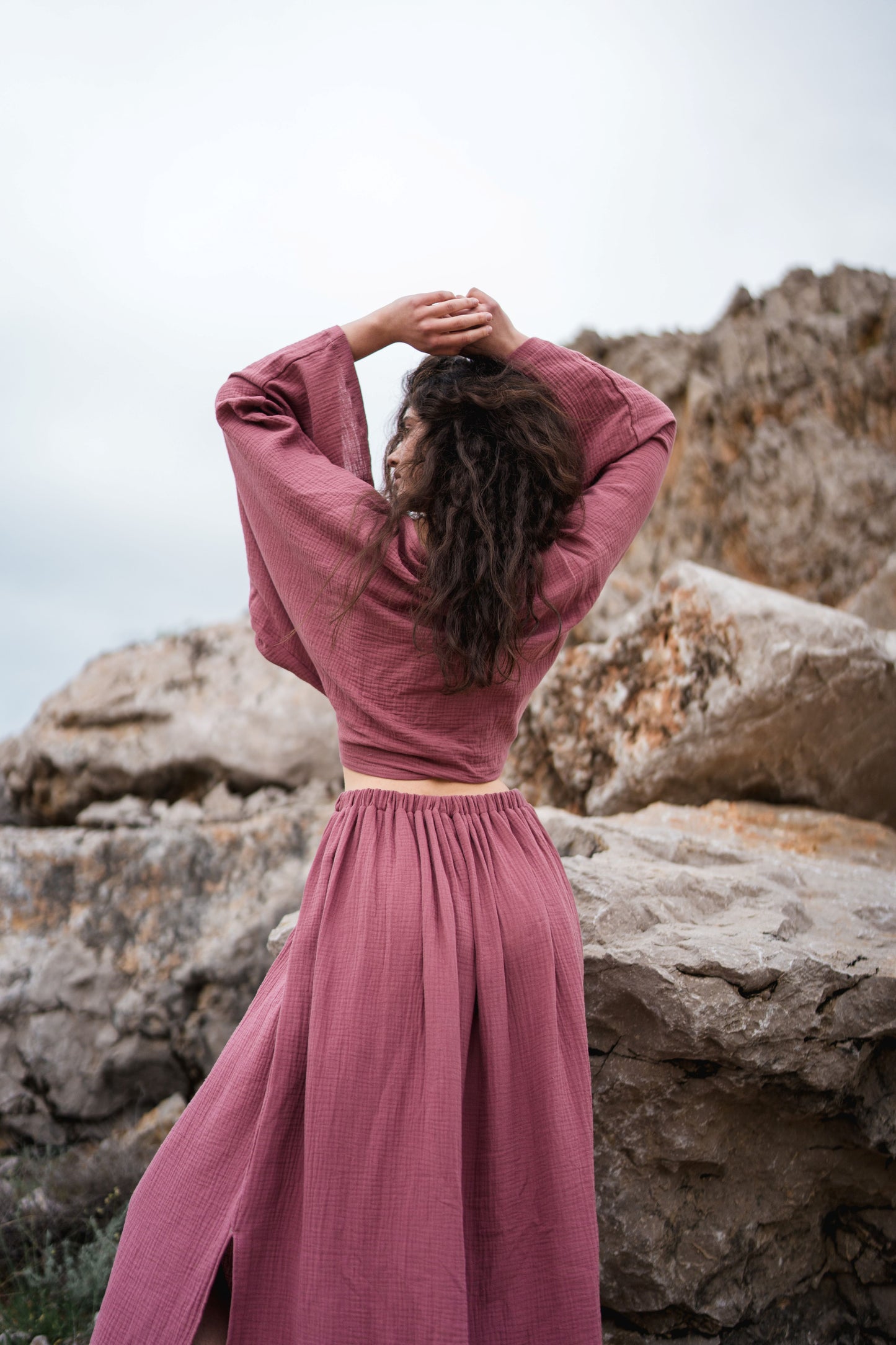 Estate rilassata - Cuori rosa/oro