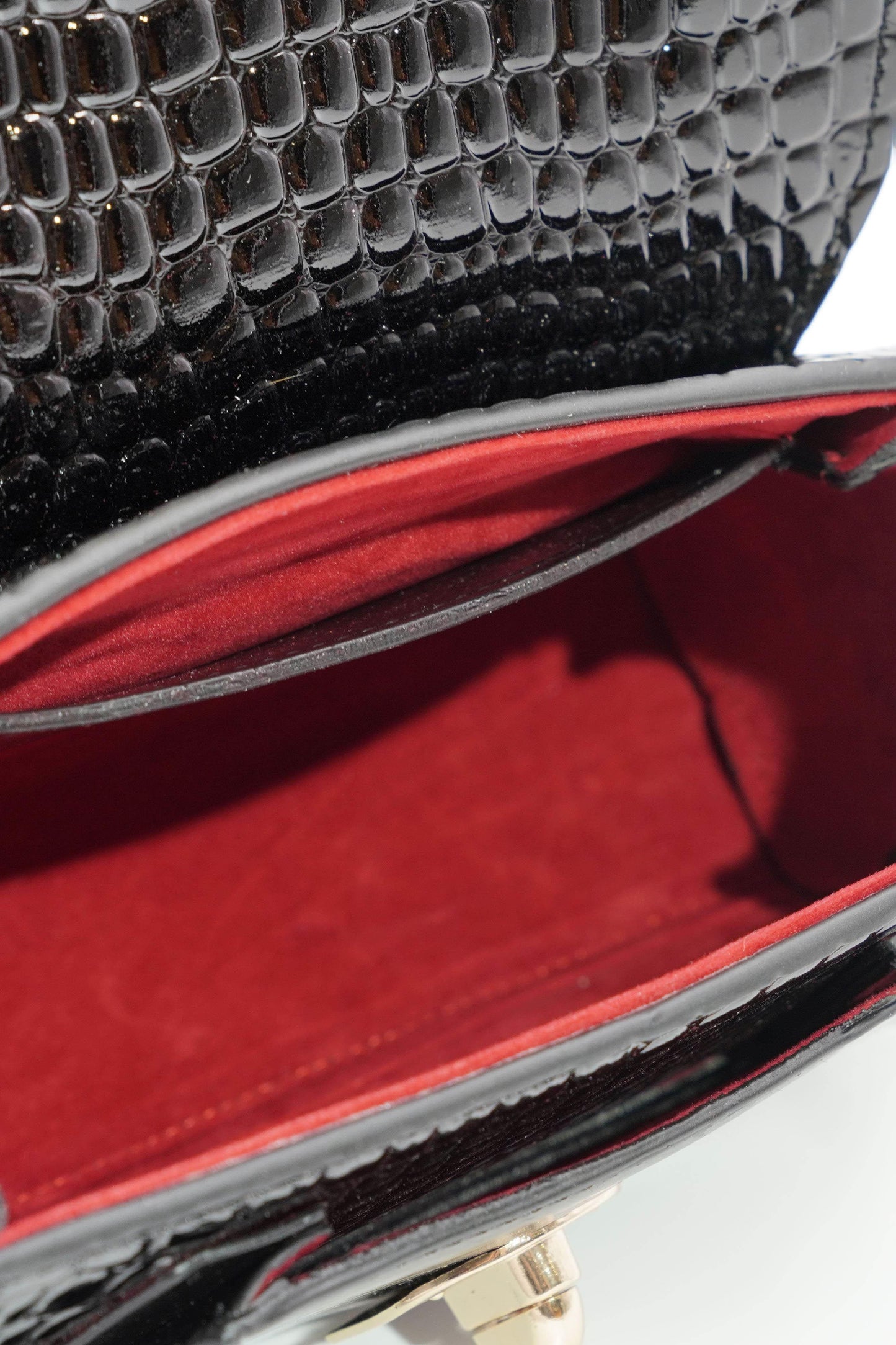 Torba Luisa Black Patent