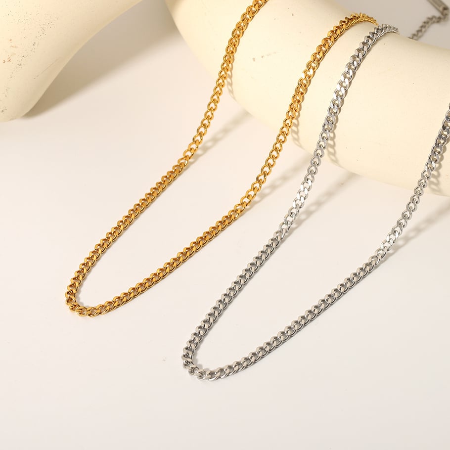 Lančić Luxe Simple Chain - silver