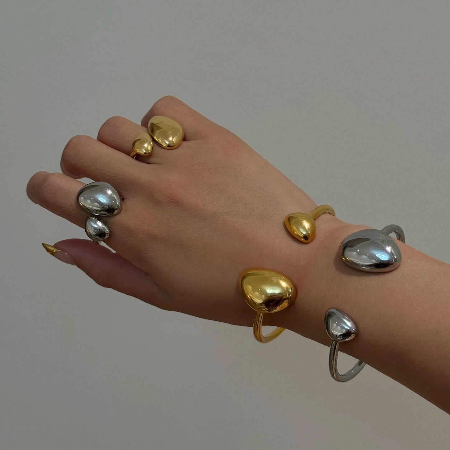 Prsten Luxe Dandelion - gold