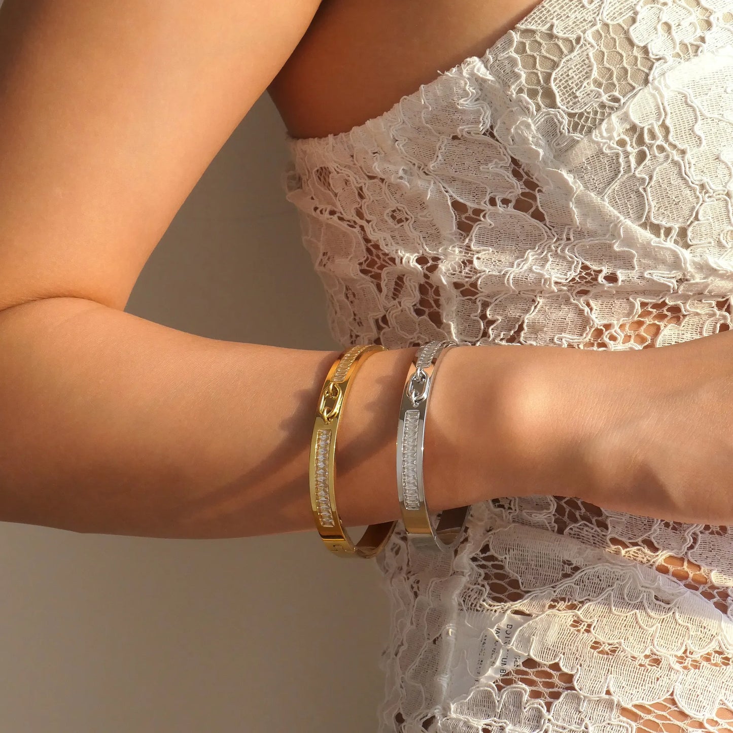 Narukvica Luxe Faddish - silver