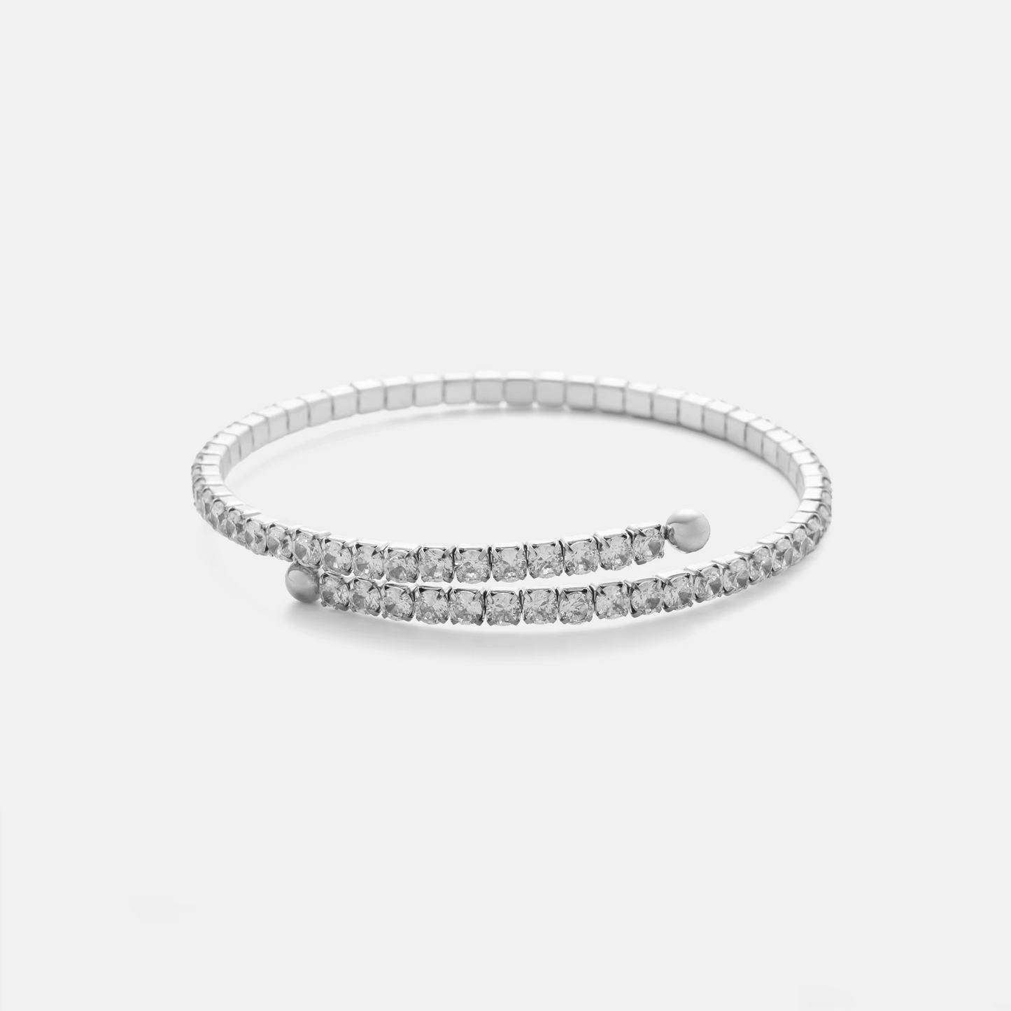 Bracciale Luxe Iced - argento