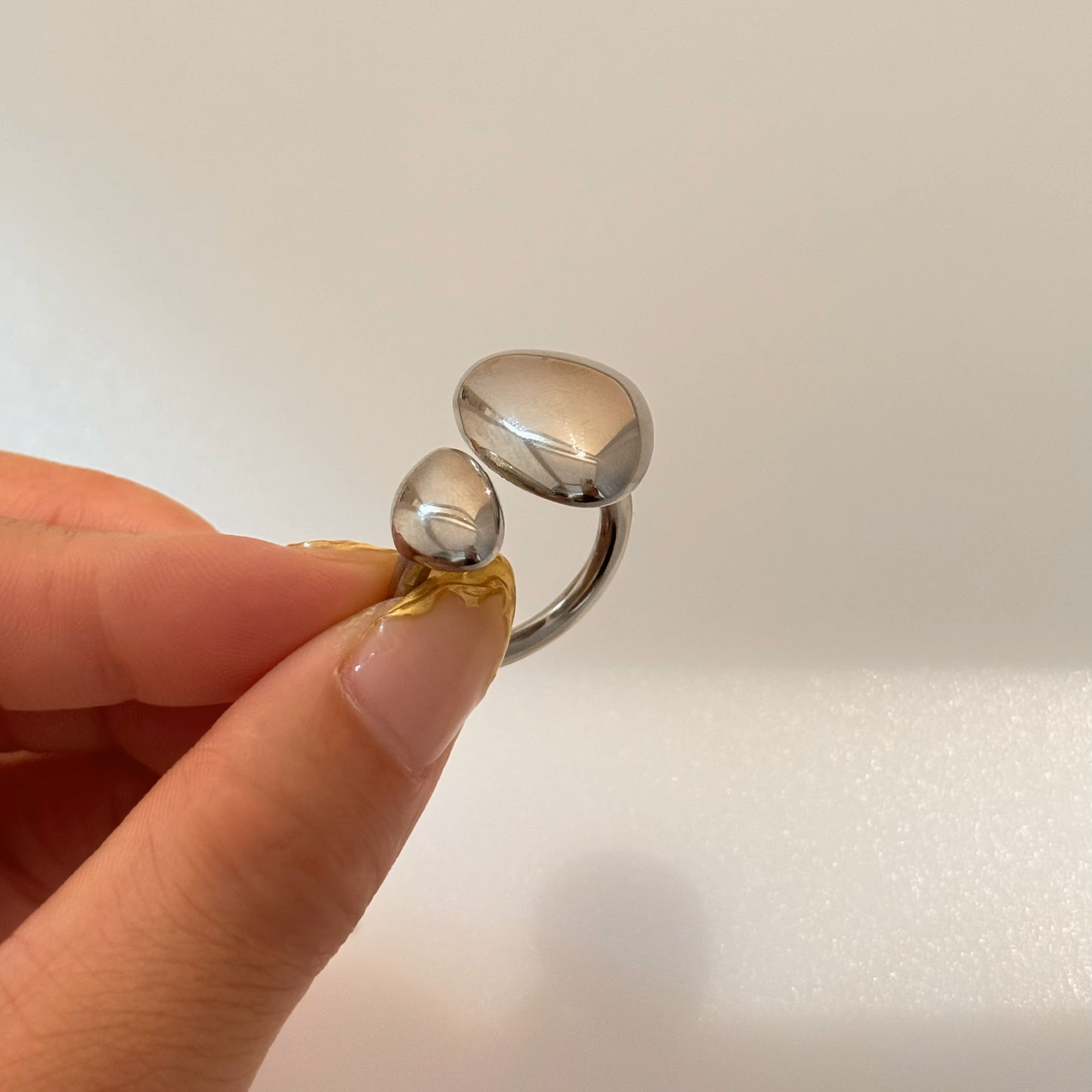 Prsten Luxe Dandelion - silver