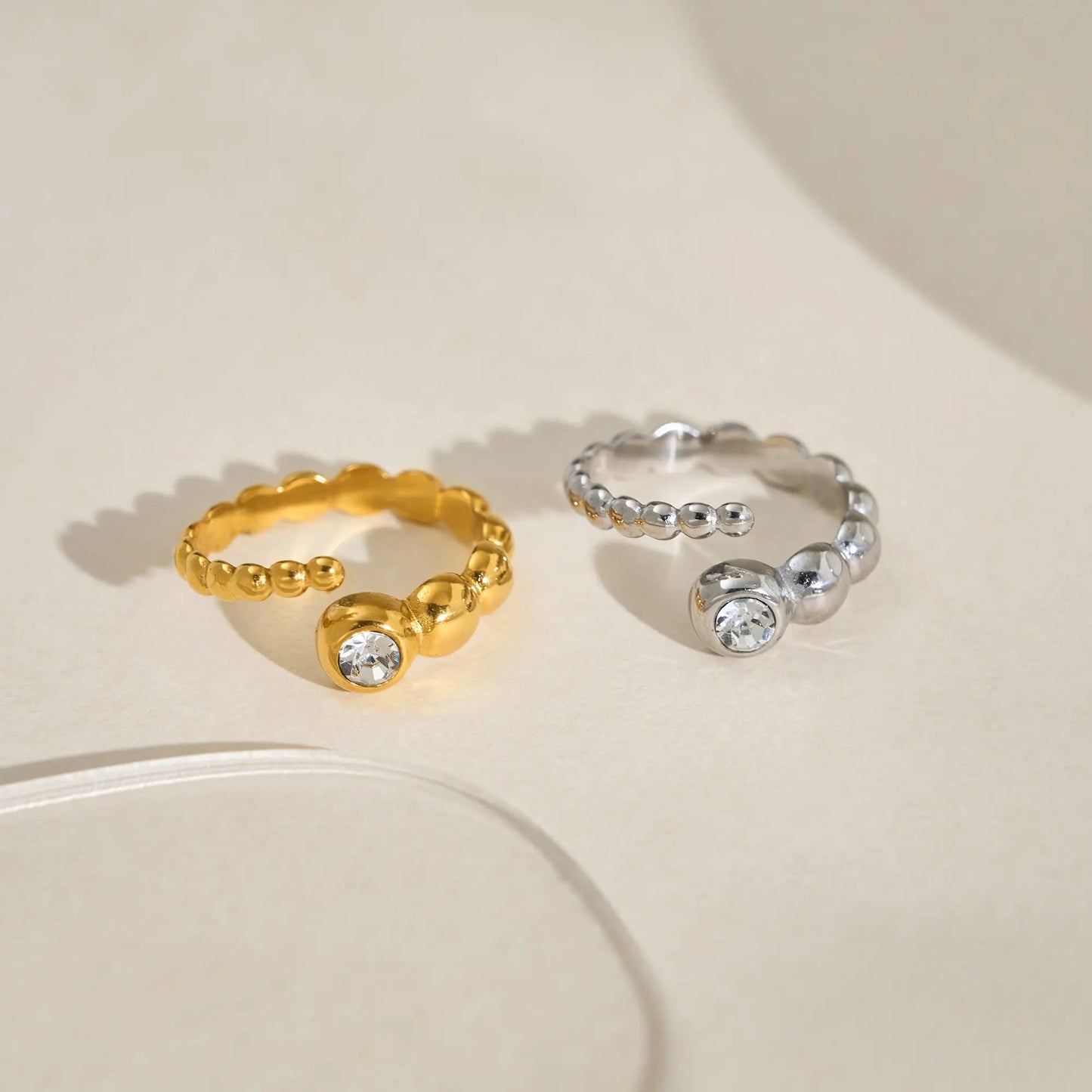Prsten Luxe Bone Claw - silver