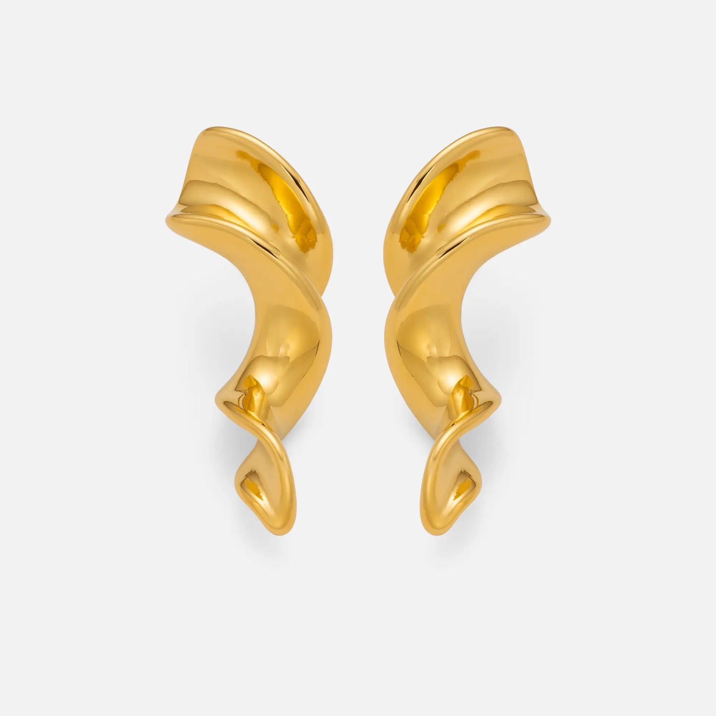 Orecchini Luxe Twister - oro