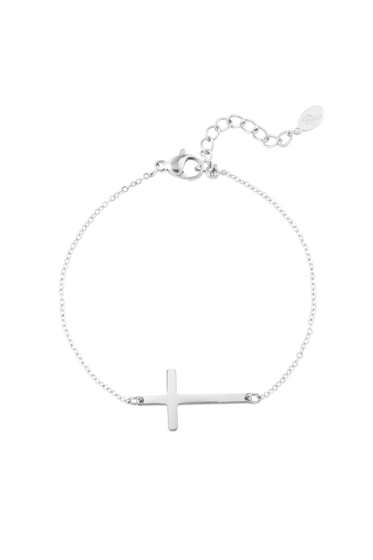 Narukvica Luxe Cross - silver