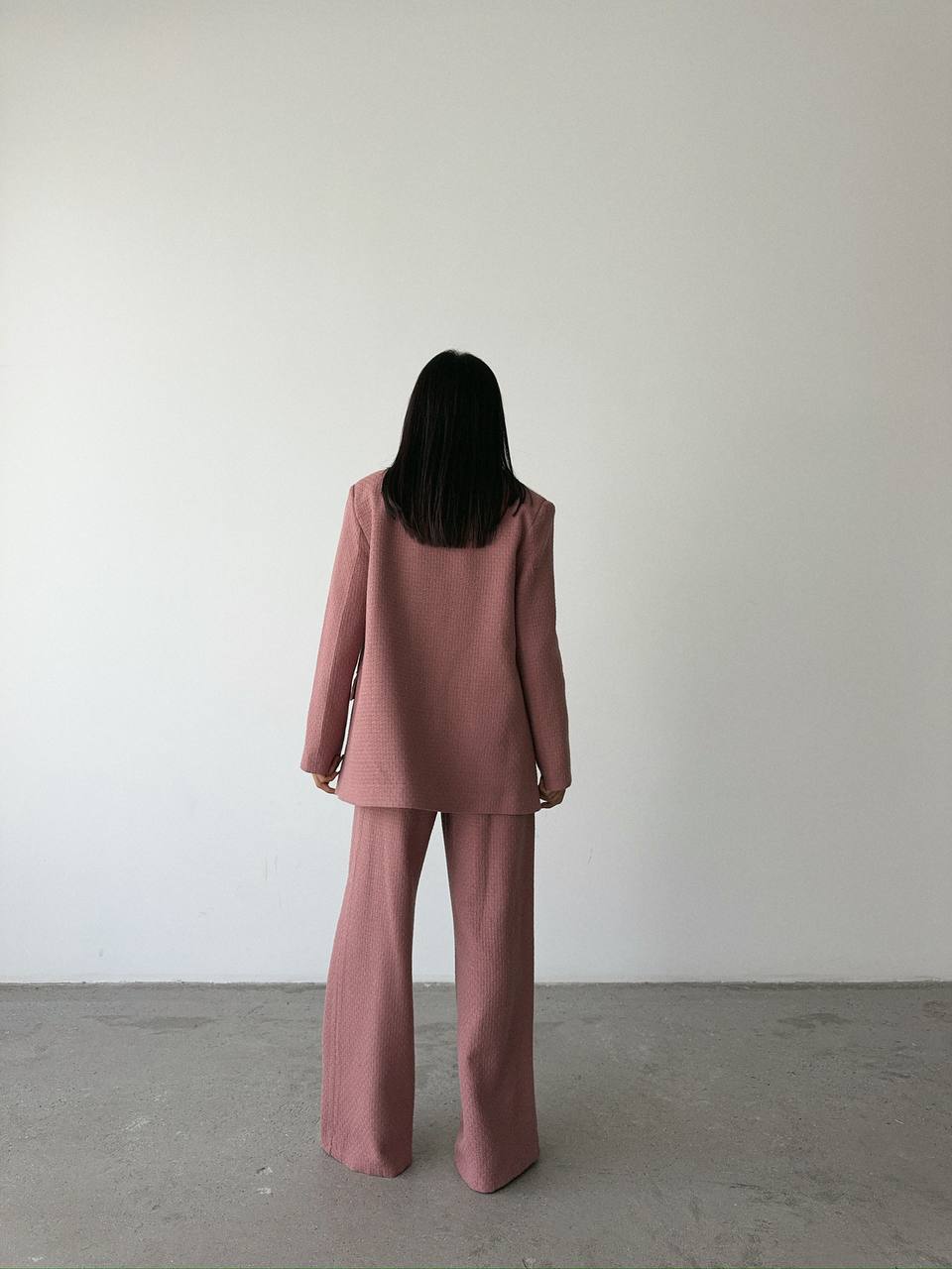 Pants Tweed - Dusty Rose