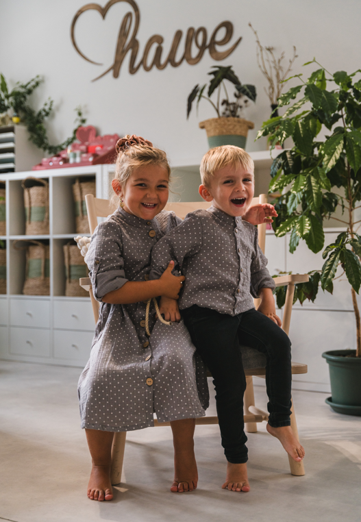 Camicia da bambino - Grigio