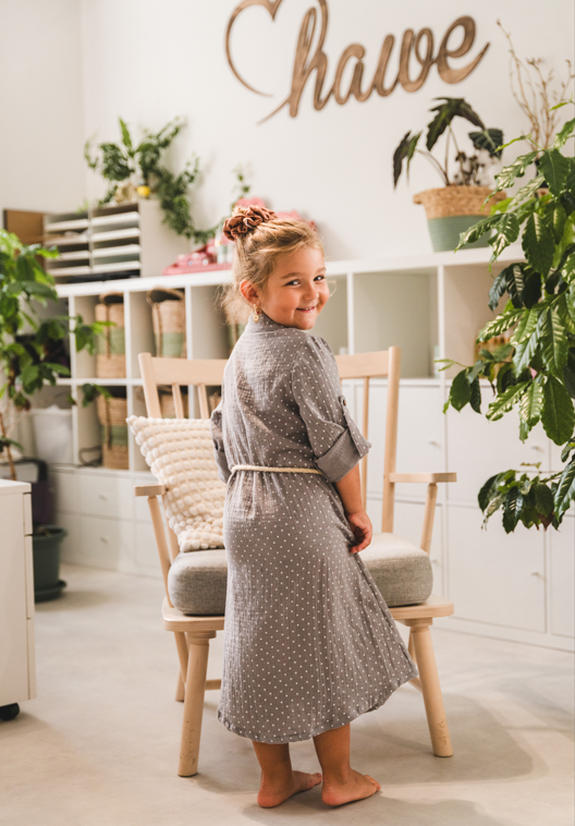 Dress Shirt Kids - Grey
