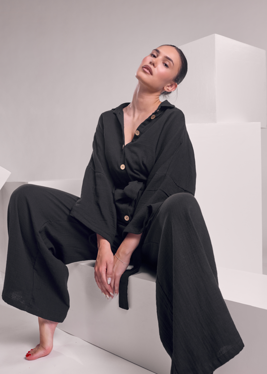 Set da salotto da strada - Nero