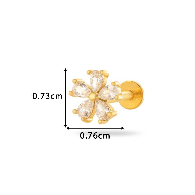 Piercing Flower Zircon