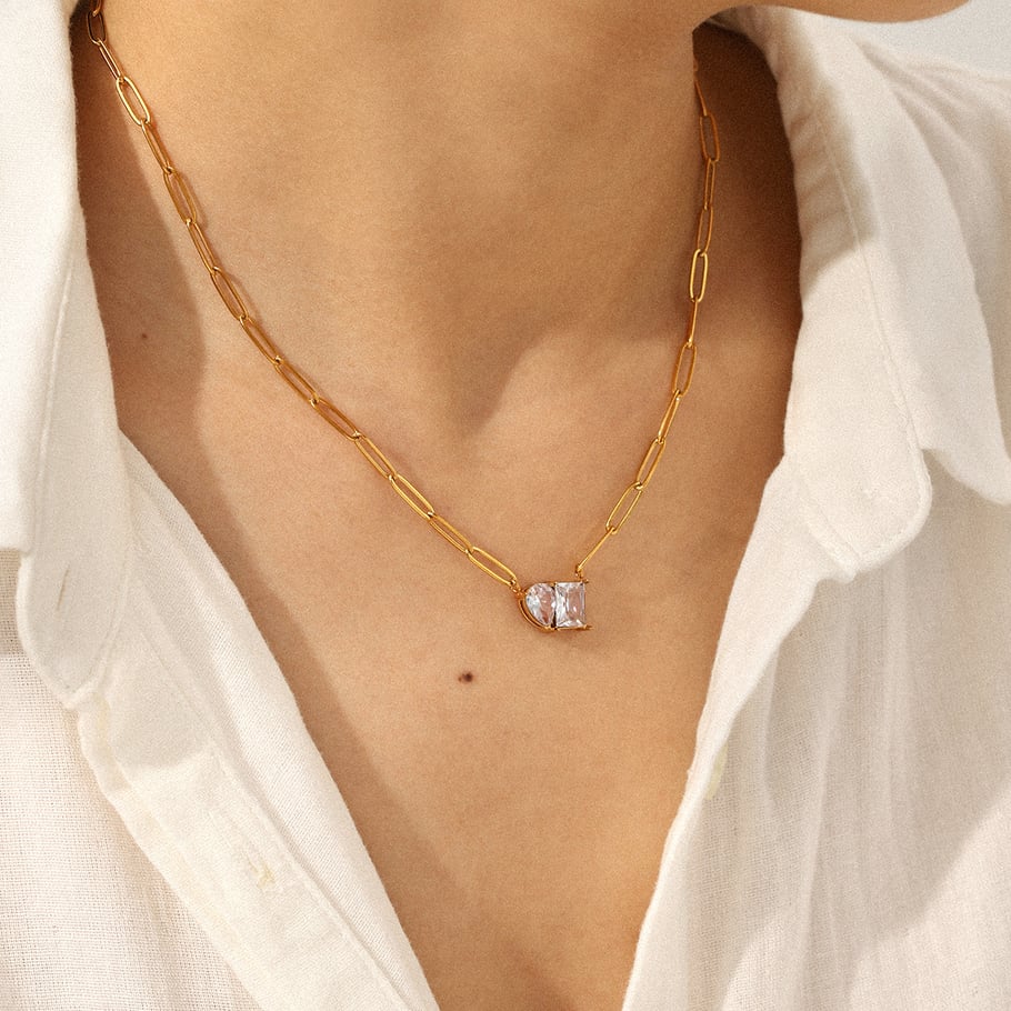 Lančić Luxe Luxurious Drop Square