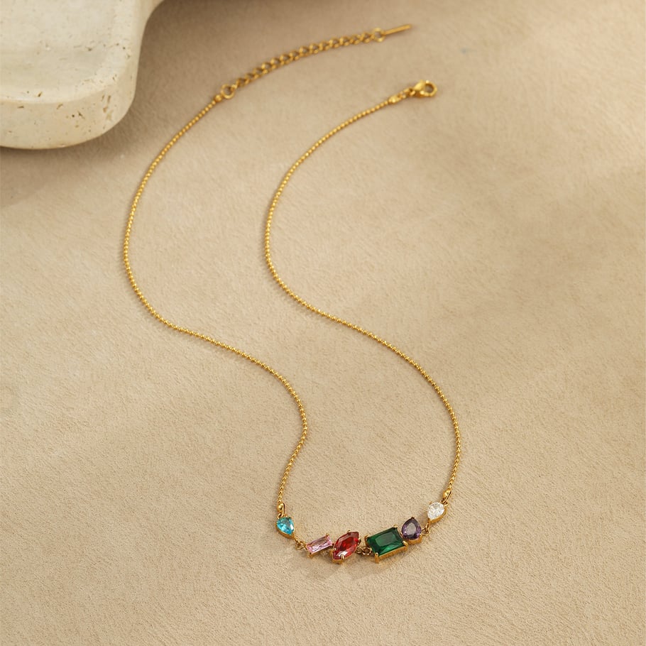 Lančić Luxe Colorful Geometric