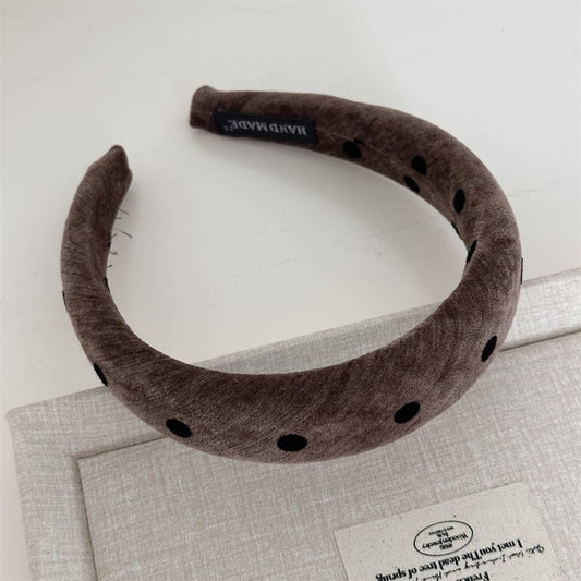 Rajf Polka Dot - dark brown