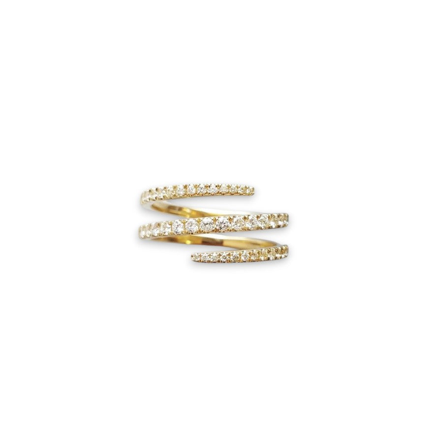 Prsten Luxe Cubic Zirconia - gold