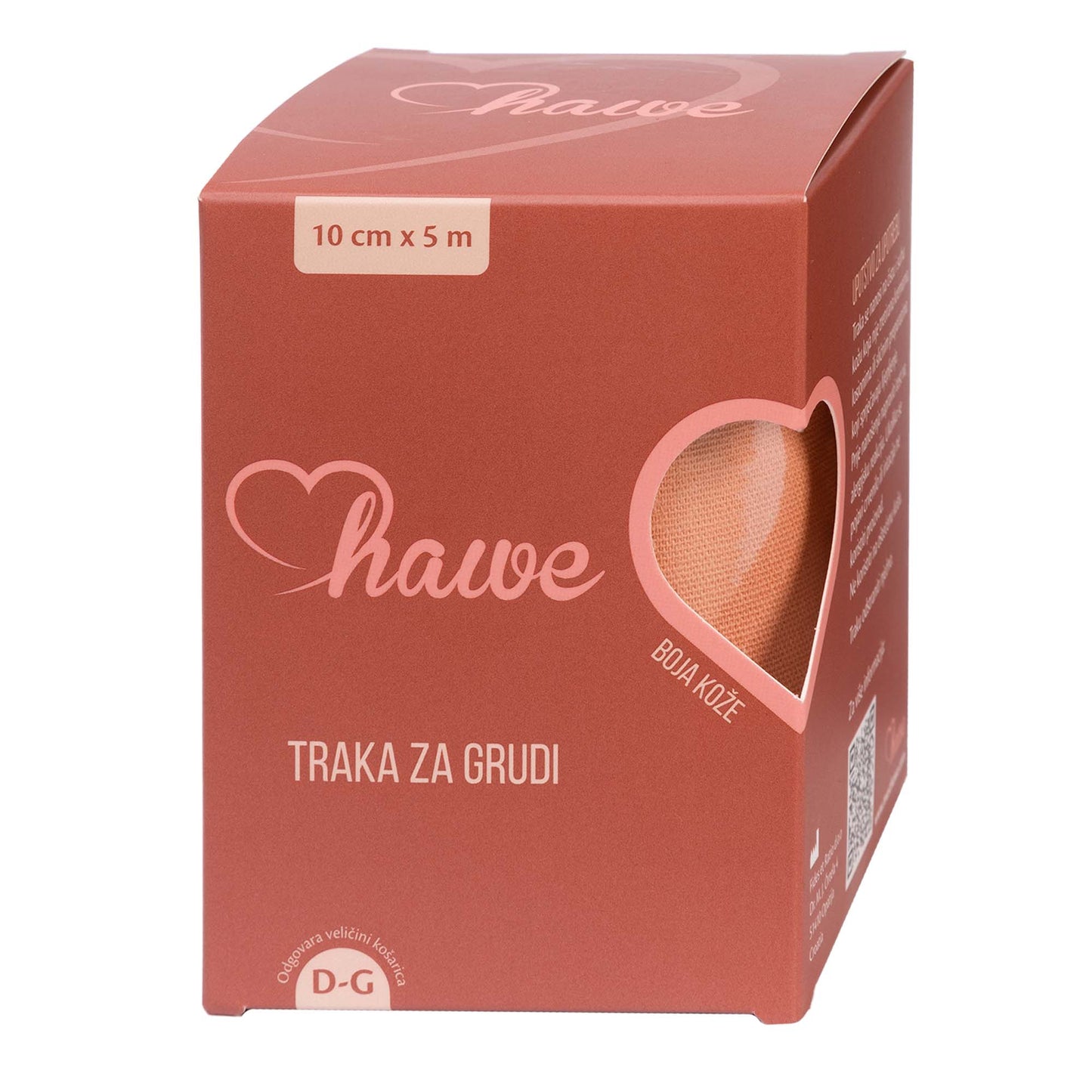 Traka za grudi boja kože