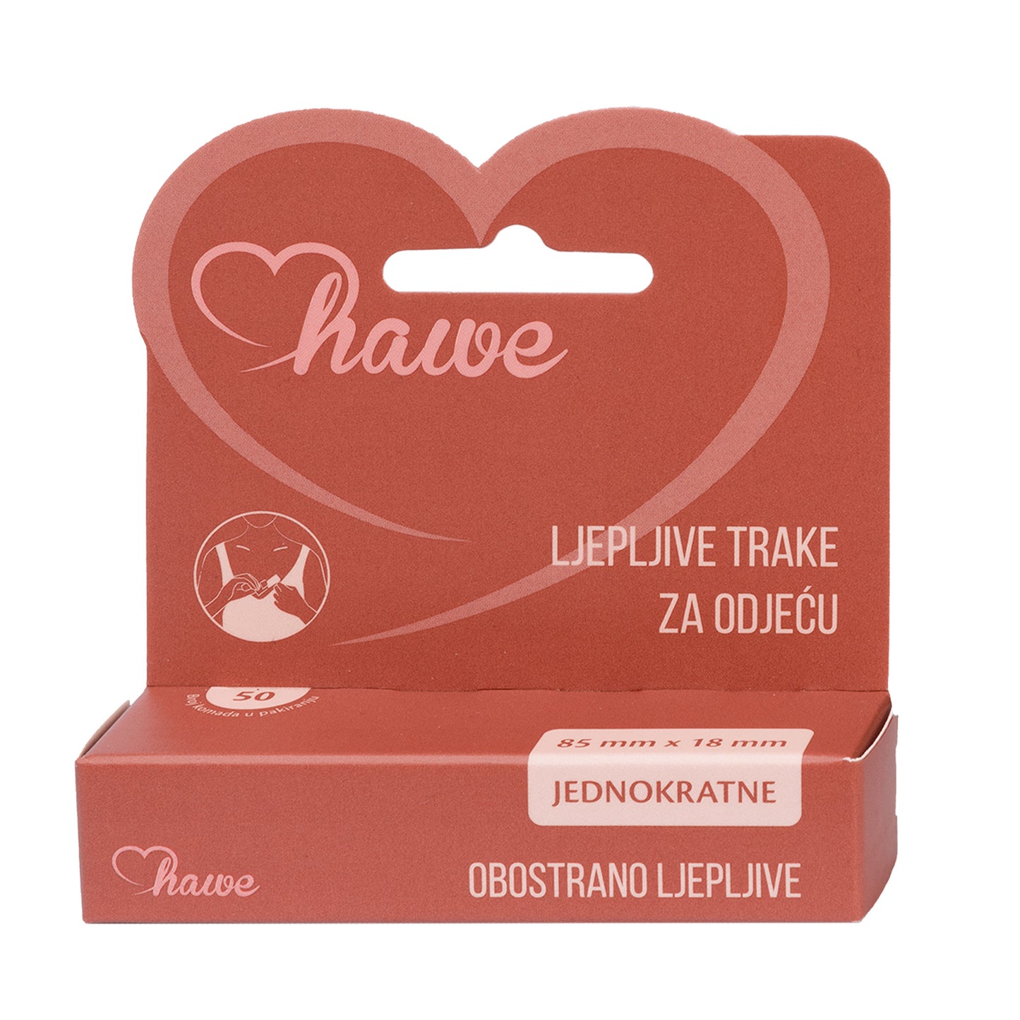 Dvostrana ljepljiva traka za odjeću
