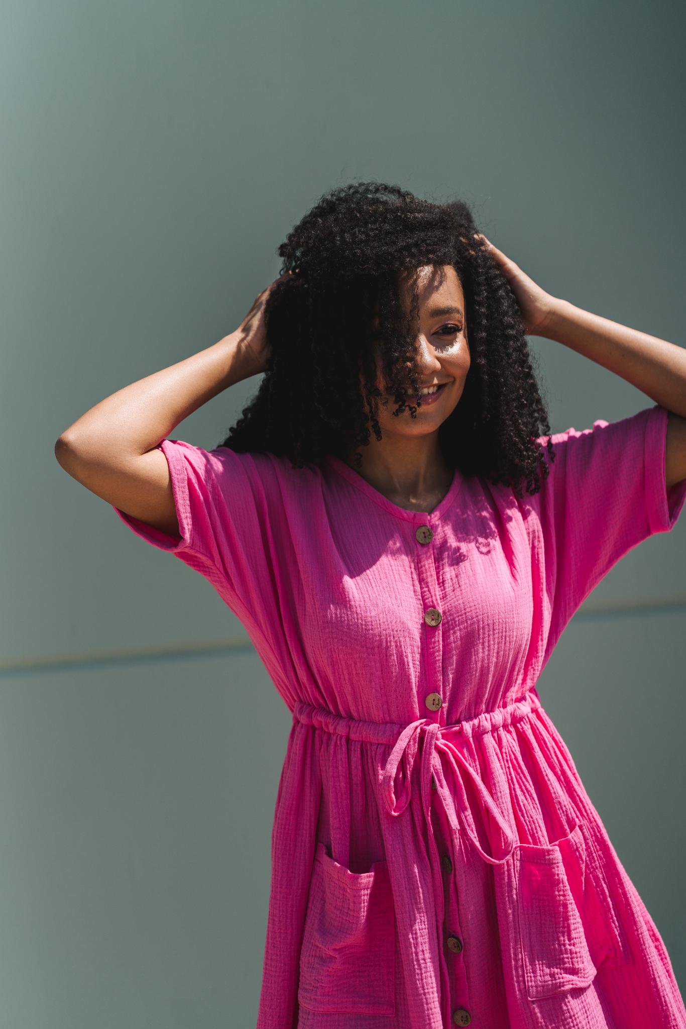 loose pink dress Women Pink Dress,Pink shirt dress,Women maxi dress,Oversize women dress,Plus size dress,Loose dress,Long sleeve dress,Extravagant dress Adrenalinefashion