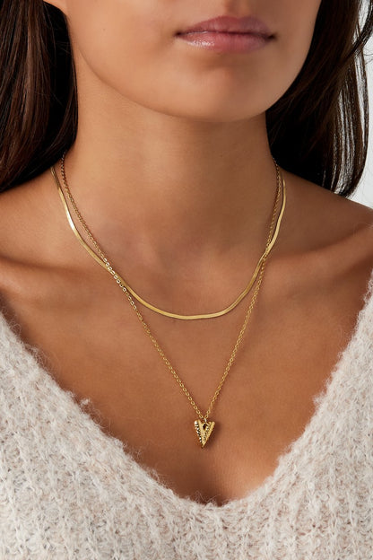 Lančić Luxe Heartfelt Layers