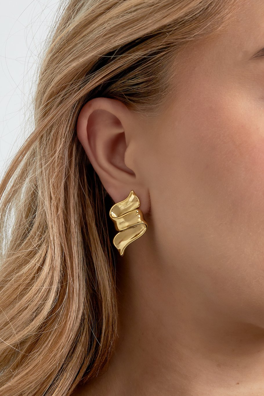 Orecchini a cerchio Luxe Circle