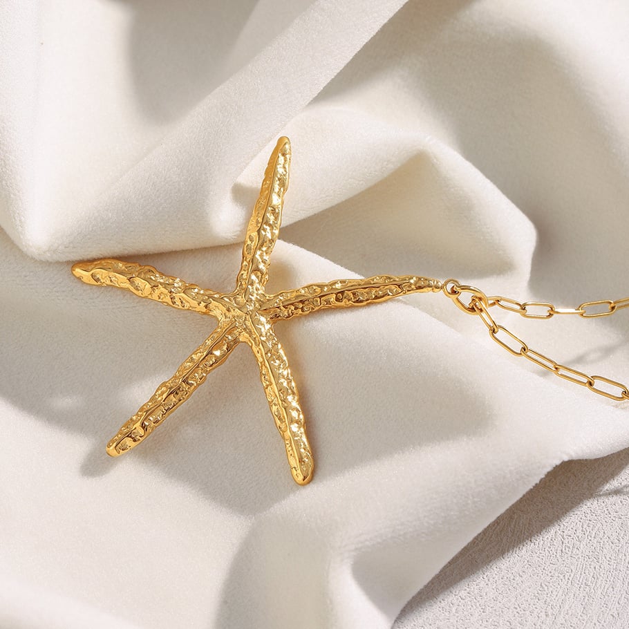 Lančić Luxe Big Starfish