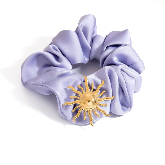 Scrunchie Oceanic Style - light purple