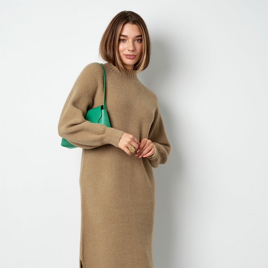 Dress Saturday Snuggle Long - brown