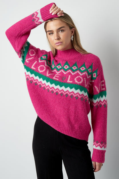 Love Sweater - pink