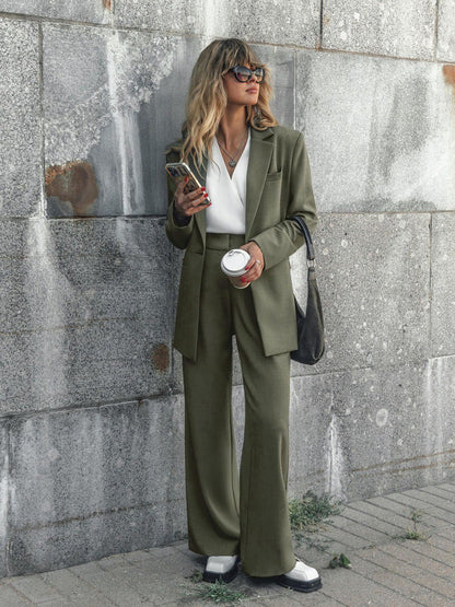 Basic Suit- Khaki