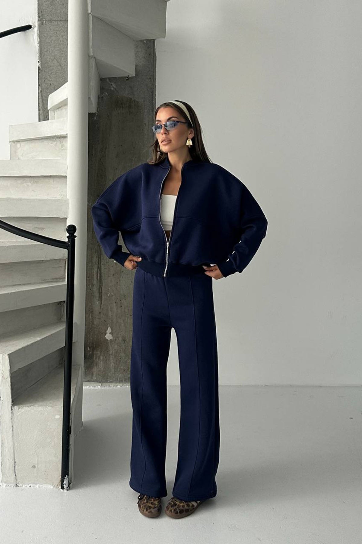 Trenirka Maxi Chardonned - navy blue