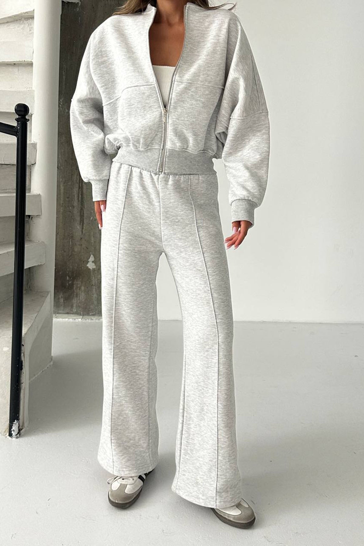 Trenirka Maxi Chardonned - light grey