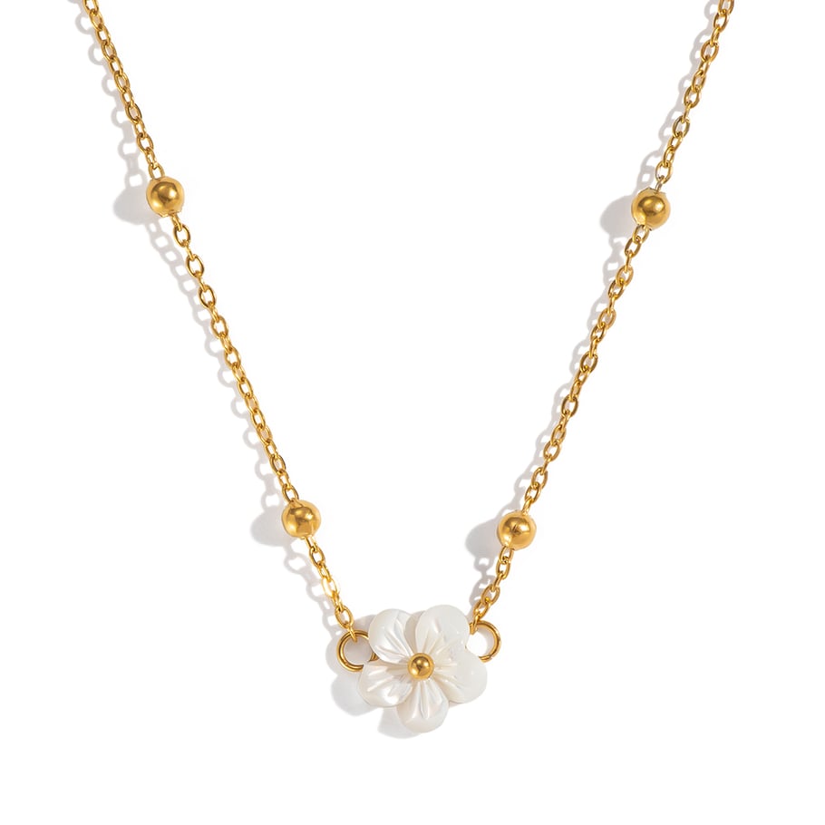 Lančić Luxe White Flower