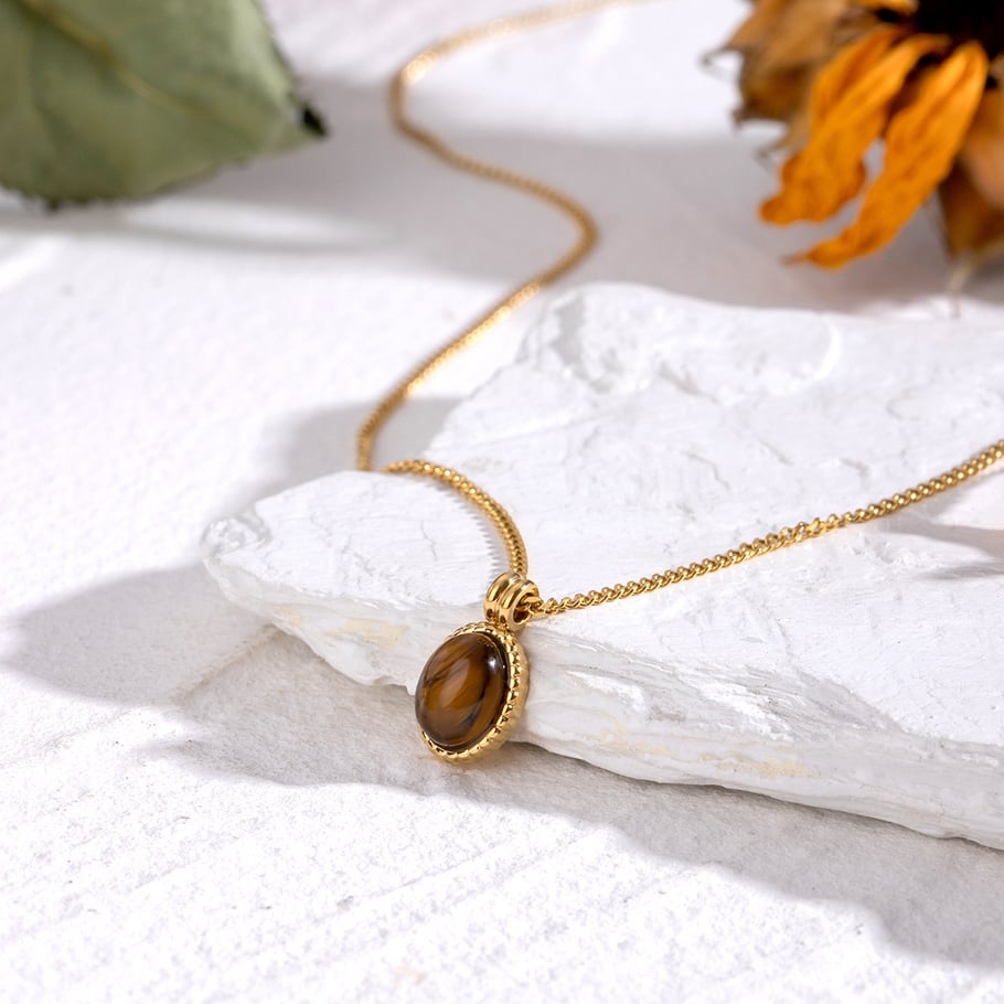 Lančić Luxe Natural Stone - brown