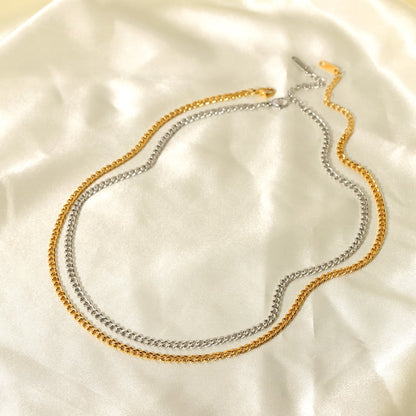 Lančić Luxe Simple Chain - silver