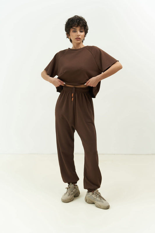 Set Short Maxi Vero Coffee Crop