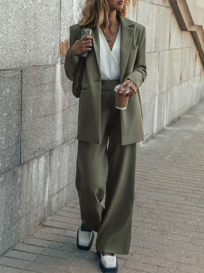 Basic Suit- Khaki